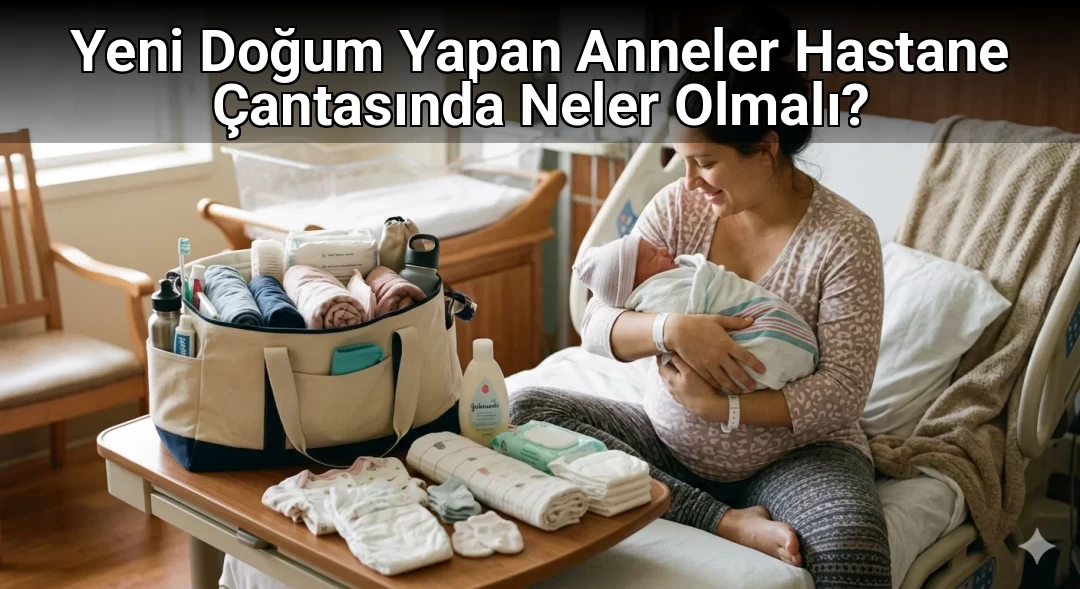 Yeni Doğum Yapan Anneler Hastane Çantasında Neler Olmalı?